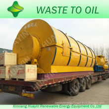 China Advanced Waste Tire Recycling Machine To Oil